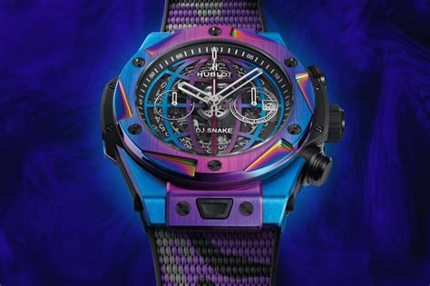 snake hublot|DJ Snake Creates New Big Bang Watch With Hublot .